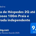 Casa De Hospedes 2Q Ate 6 Pessoas 100M Praia E Entrada Independente